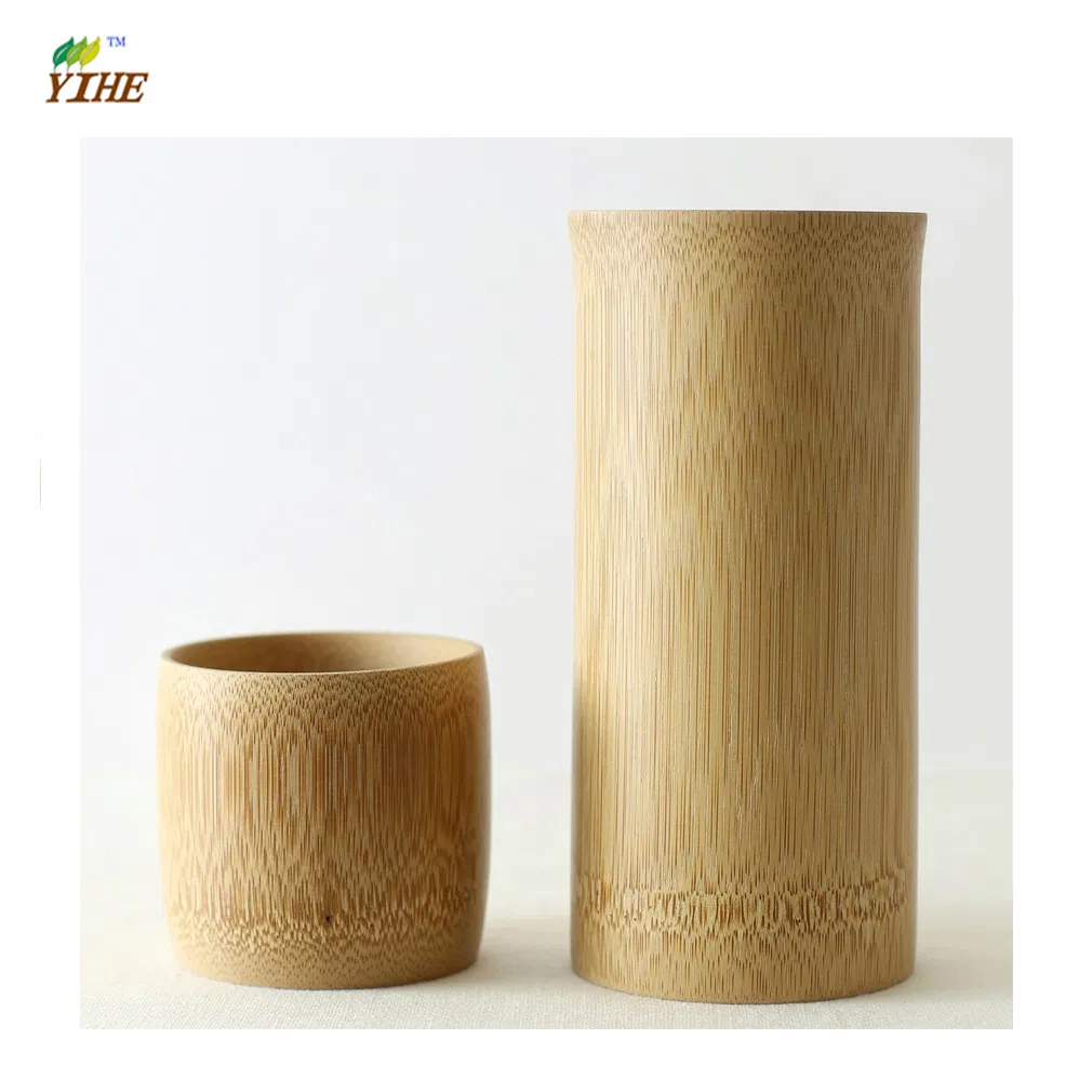 Natural Reusable Eco Friendly Custom Logo Bamboo Water Cup