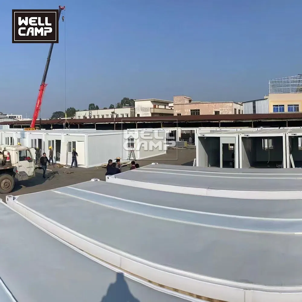 Wellcamp Include Electric Flat Pack Container House for Hot Sales