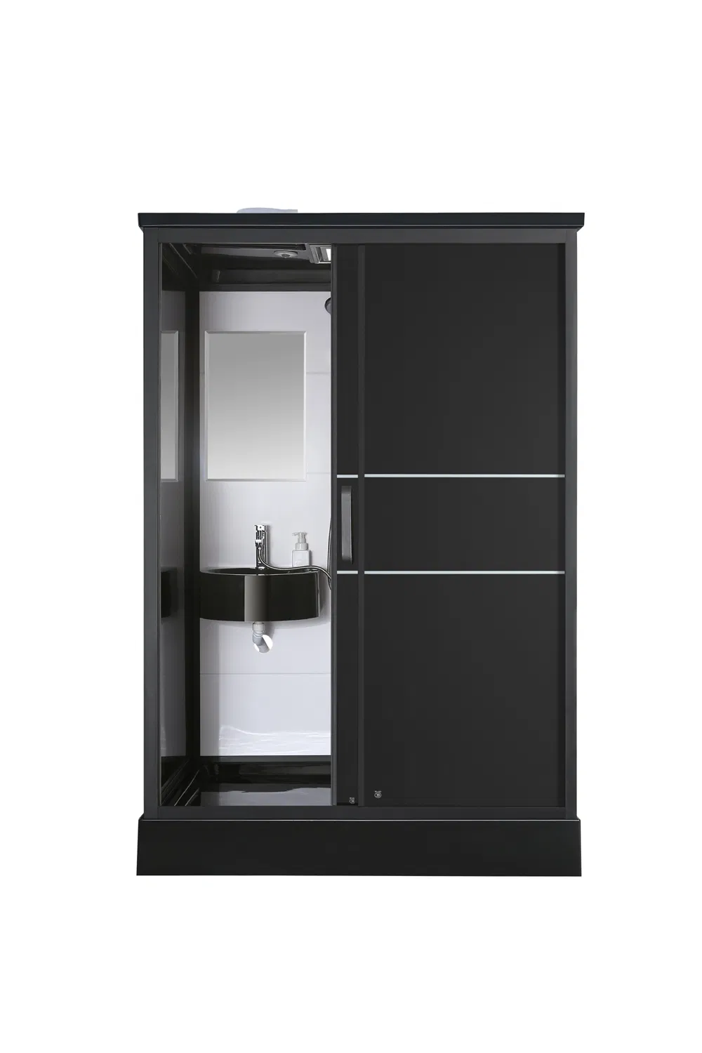 Prefab Bathroom Mobile Shower Room with Luxury Portable Shower Toilet