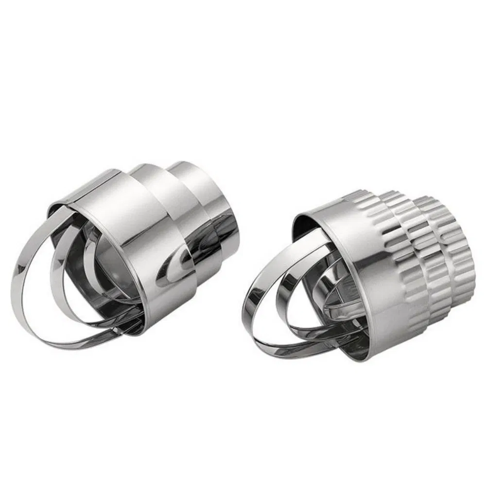 Cutter Molds Circle Pastry Cutters with Handle Esg26571