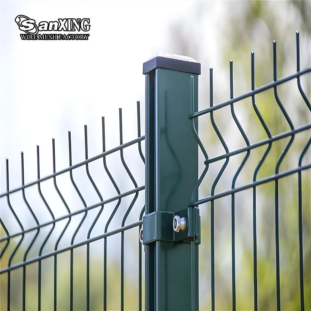 3D Curved Welded Wire Mesh for Home Garden Outdoor Railway Fence Panel