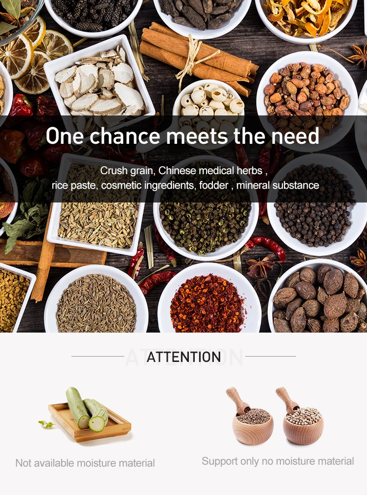 Commercial Household Spice Grinder Grain Grinder Grain Grinder Fine Grinder Flour Grinder Coffee Bean Grinder