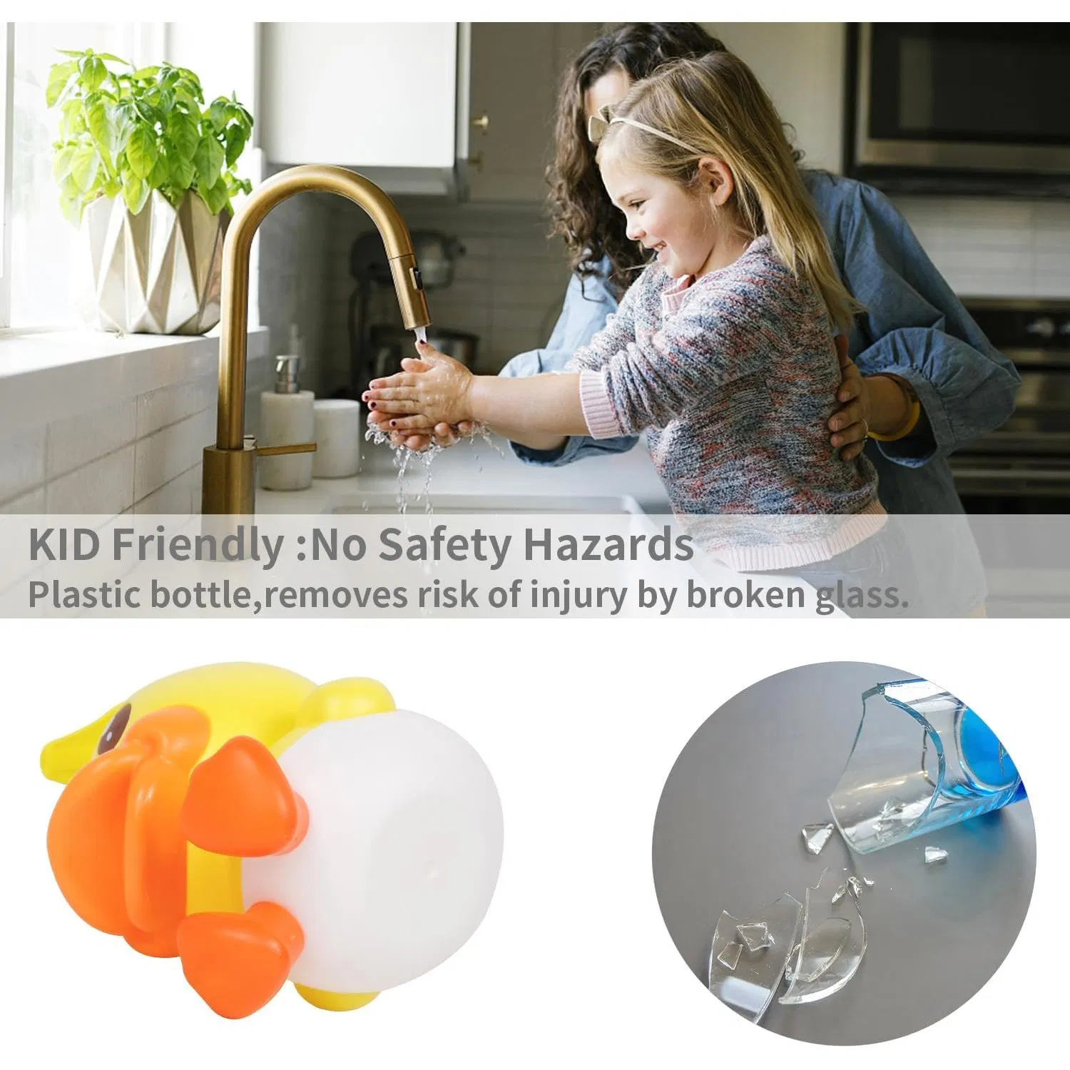 Super Cute 3D Soap Shampoo Lotion Dispenser for Kids