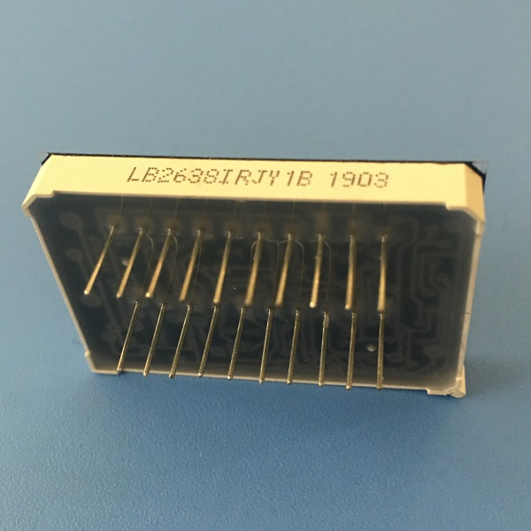 Temperature Control LED Display with Dual Line 7 Segments