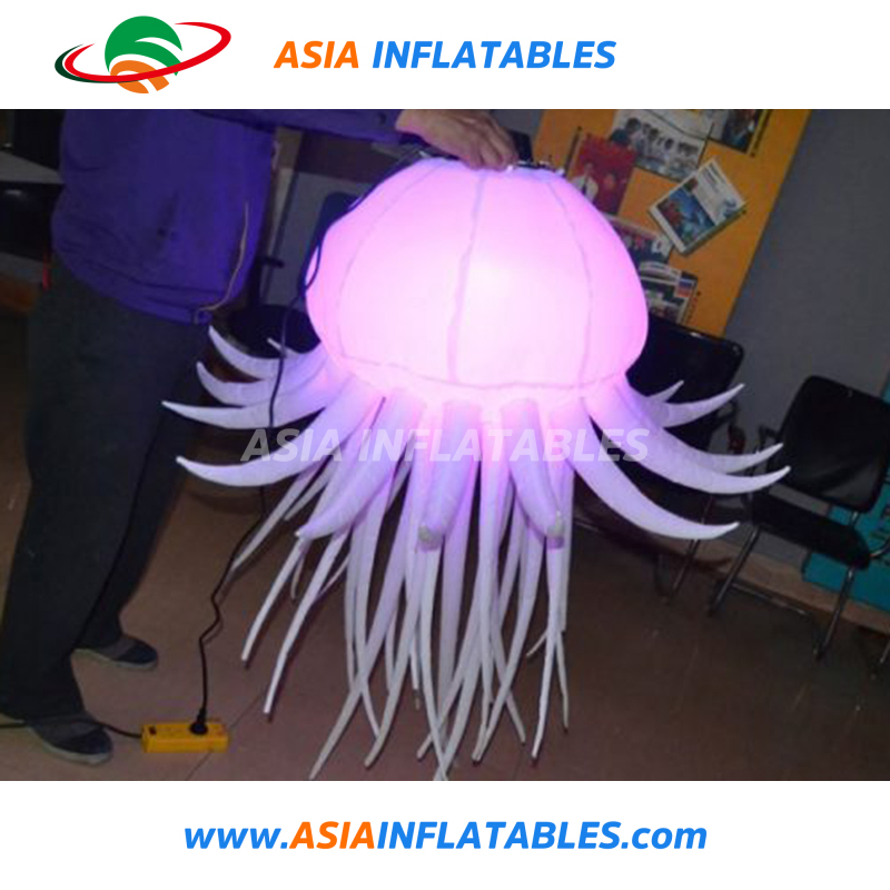 Decoration Event Stage Wedding Party LED Inflatable Jellyfish Balloon