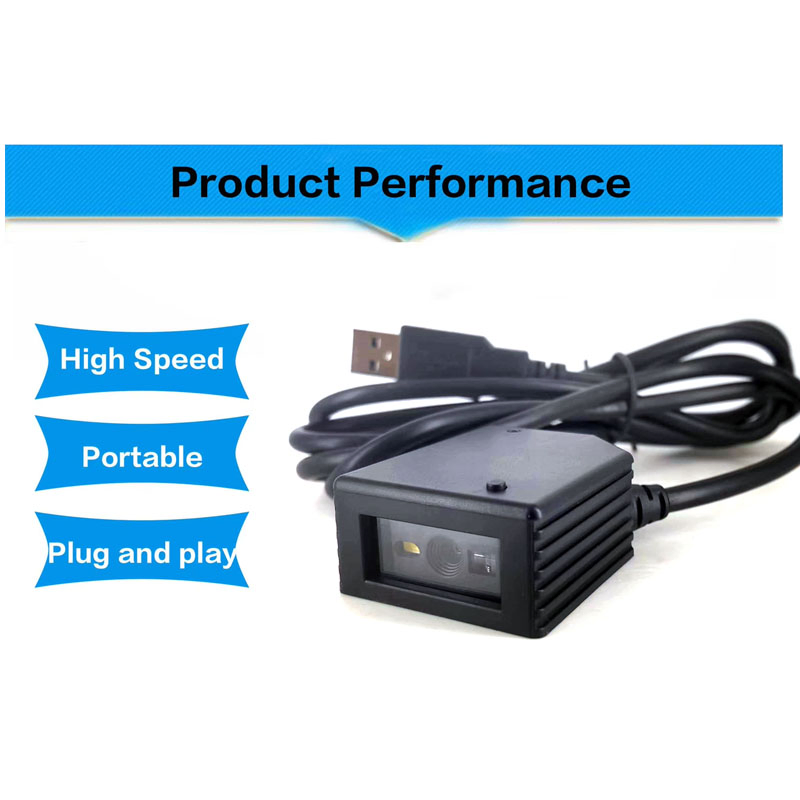 OEM Custom Auto Sensor Scanner Module RS232 USB Fixed Mount Embedded Barcode Scanner Module