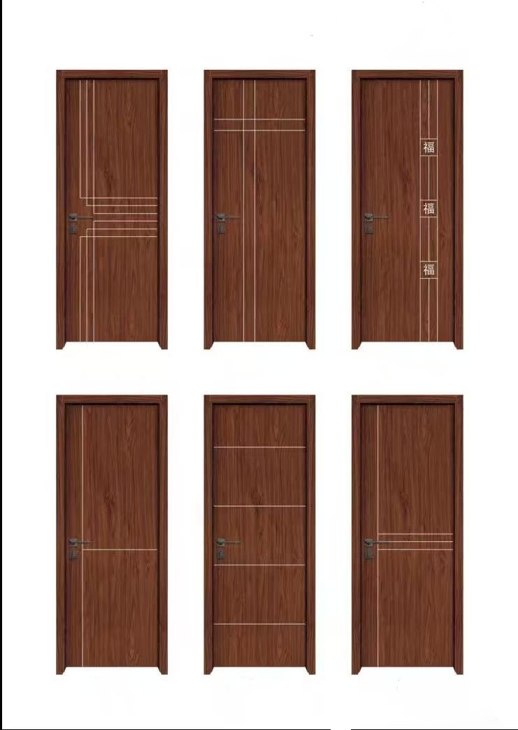 Cheap Prices Customized PVC/WPC Door for Interior Decoration
