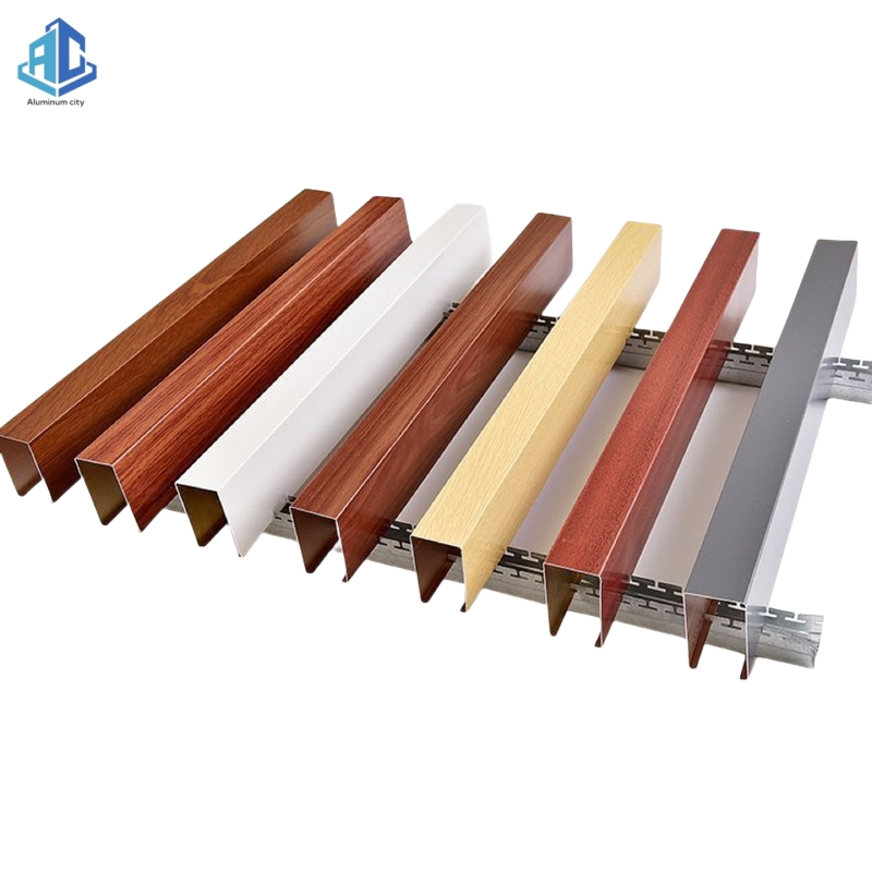 Aluminum Ceiling Wall Panels Acoustic Suspended Ceiling Baffles for Indoor Decor