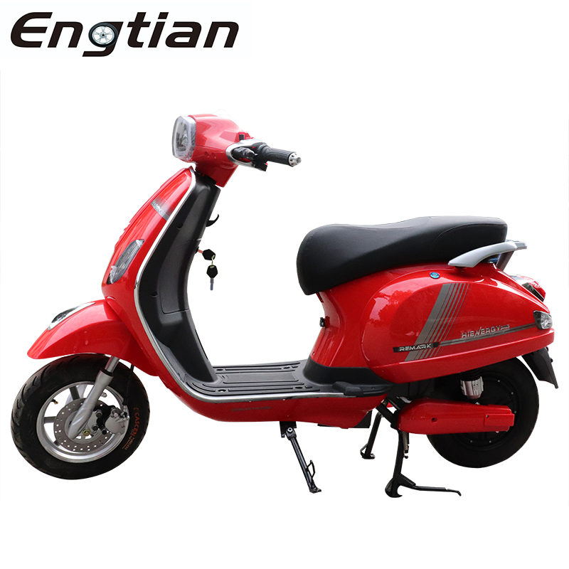 Engtian Hot Selling New Model Vespa Electric Scooters with Lithium Battery Mobility Citycoco Motorcycles Scooters 1000W Good Quality