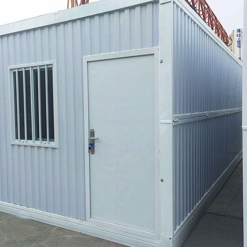 2 Bedroom Container House Folding Mobile Hospital Home Collapsible Living Room Plan Foldable Portable Container House with Toilet