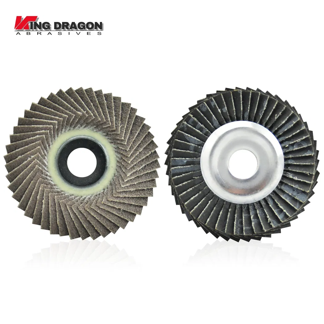 Лепестковый круг T27 100 мм, зерно 80, оксид алюминия