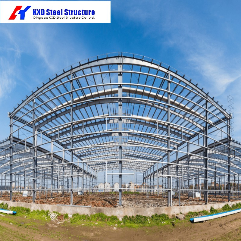 Prefabricated Structural Steel Metal Shed