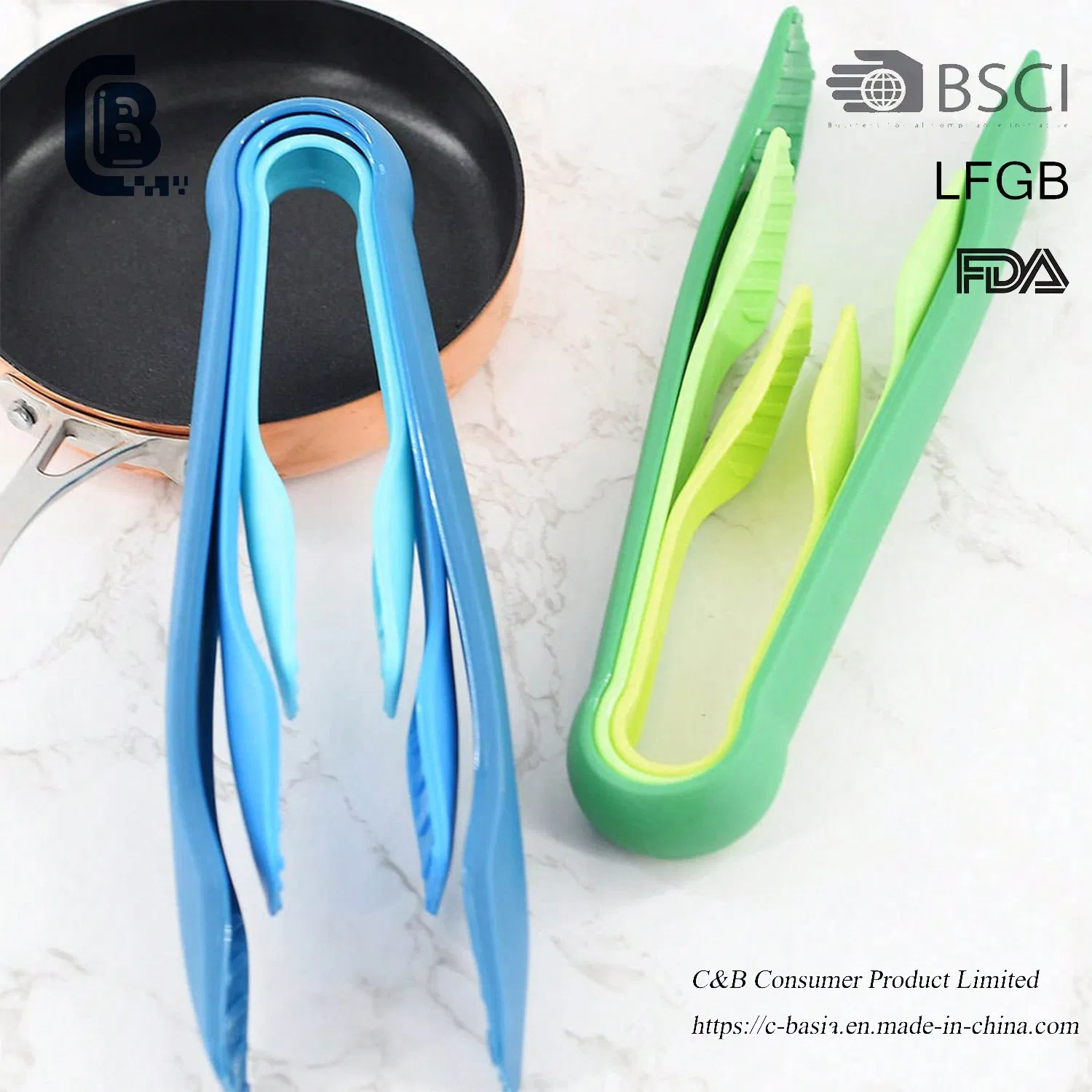 Кухонные щипцы из PP для готовки и сервировки