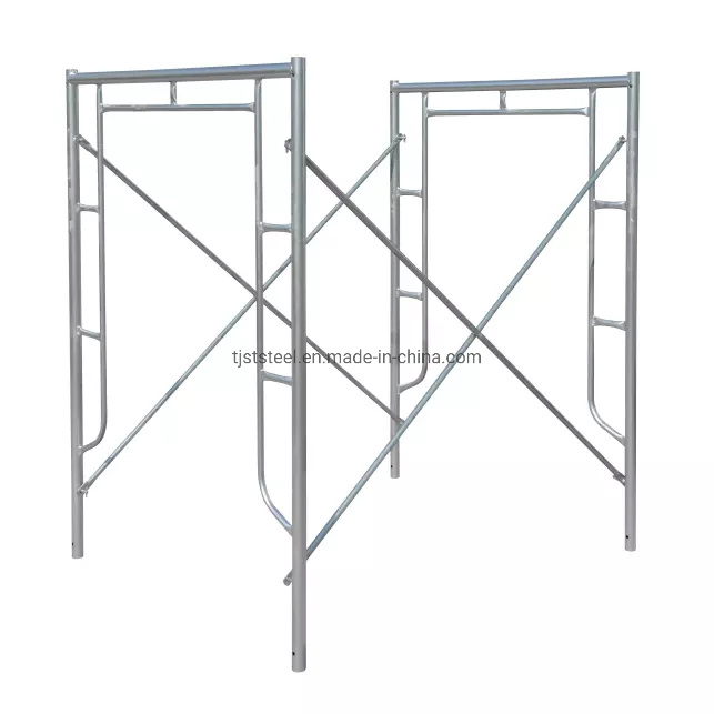 Portable Mason H Frame Ladder Scaffold Set with Steel Platform