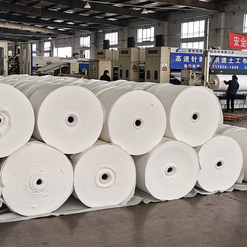 Nonwoven High Strength 100-800GSM Geotextile for Road Highway Railway