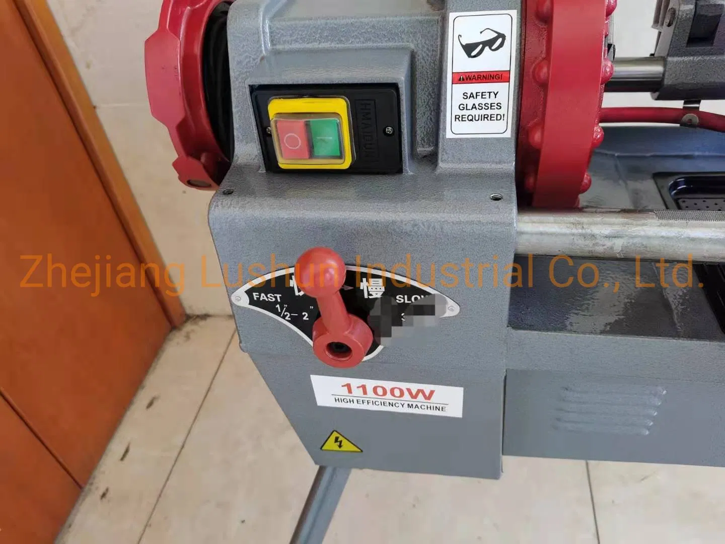 1/2′ ′ -2′ ′ High Speed Pipe Threading Machine 1100W Power