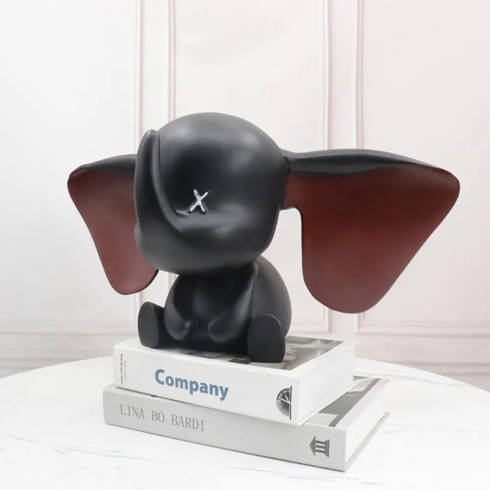 Modern Animal Statues Nordic Small Flying Elephant Decoration Sculptures Decor Ci22080