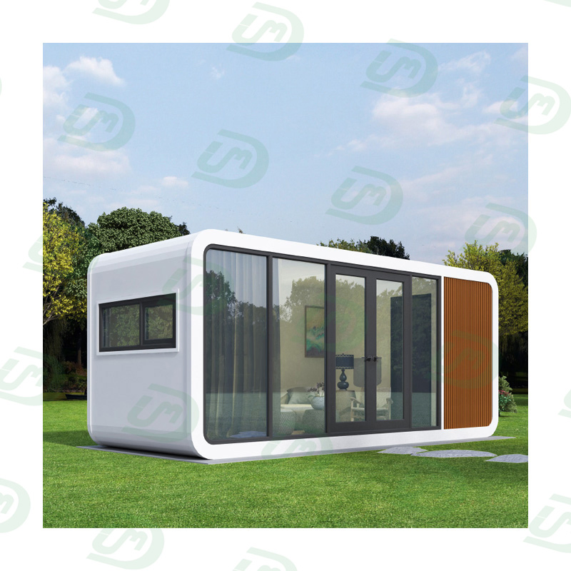 Hot Selling Newly Designed 40FT Apple Cabin Container Tiny Prefab Modular Prefabricated Hotel for Homestay