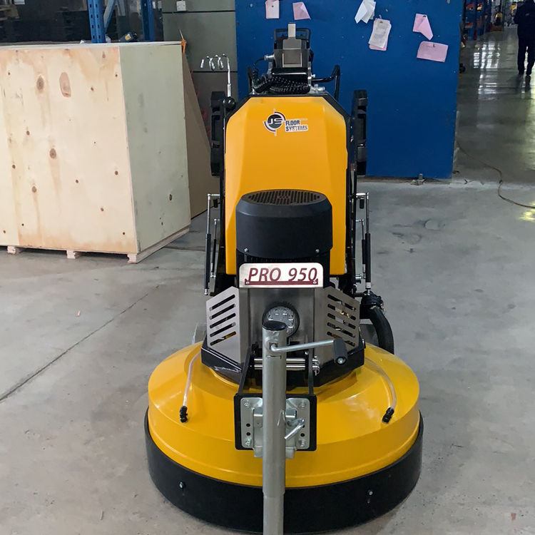 Gear Driven with Four Heads Working Efficiently Floor Grinder&Polisher