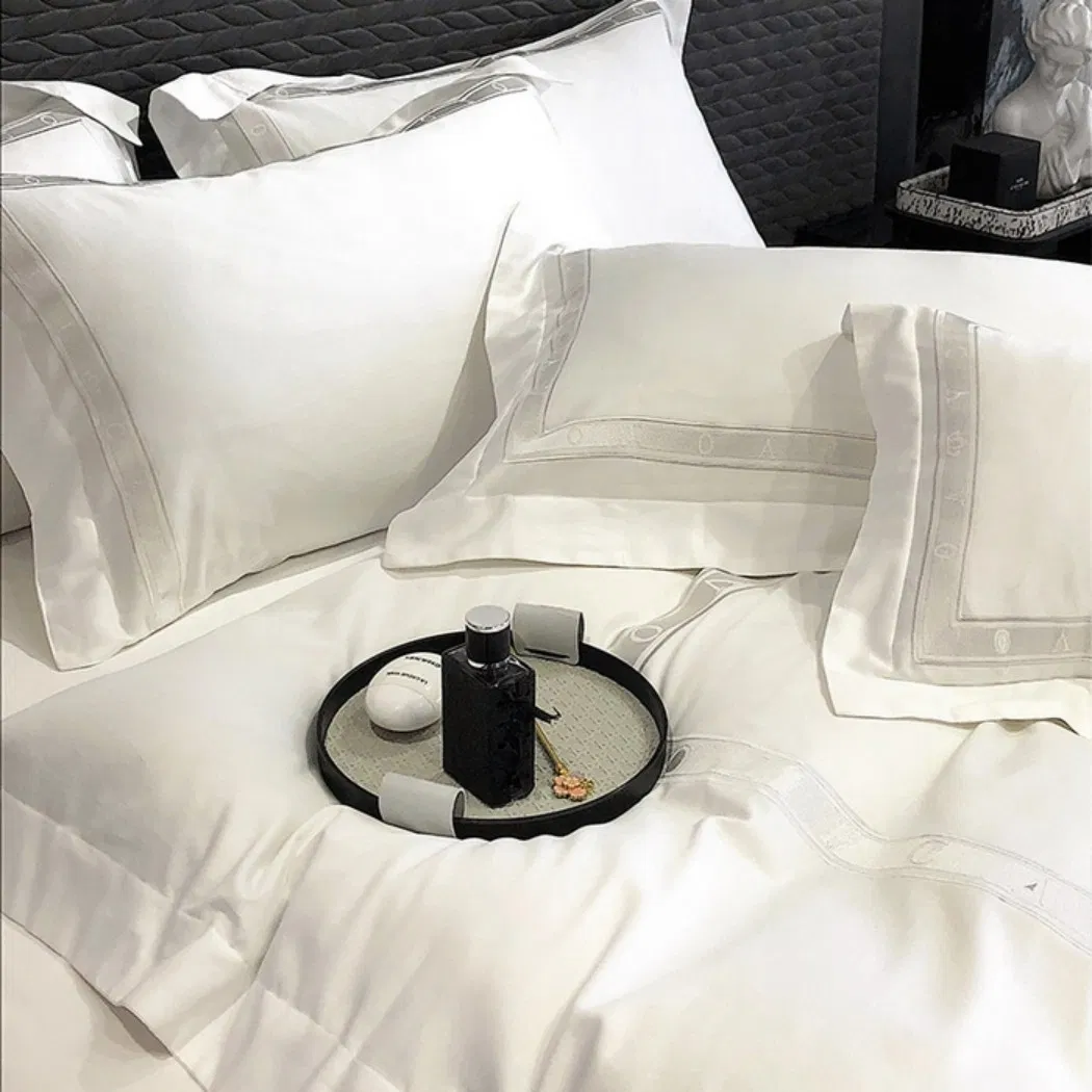 Cotton King Size Nantong Home Textile Cotton Fabric Flat Sheet Bedding Set