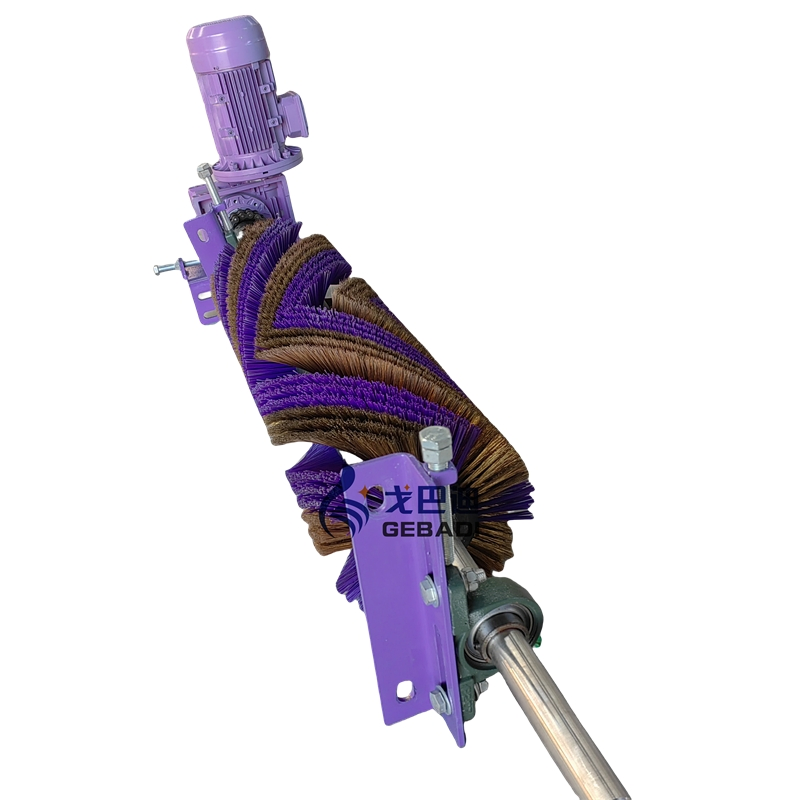 Mine Conveyor Belt Motor Belt Cleaner Roller Brush