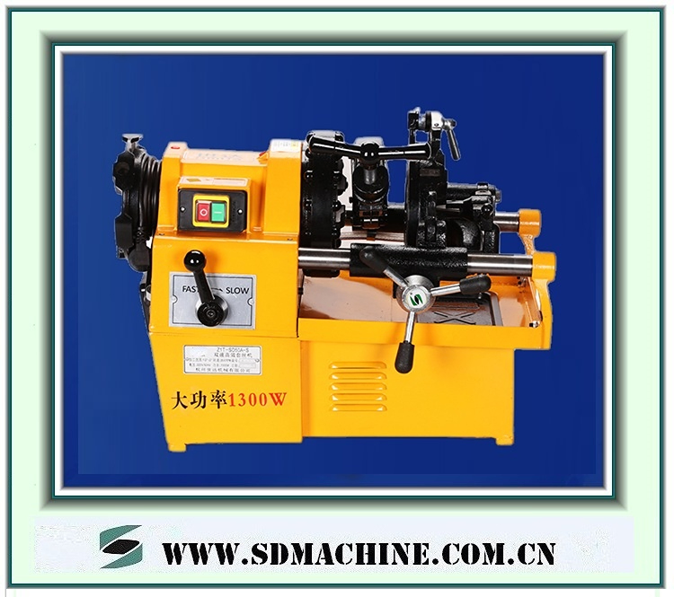 High Speed Multi-Function Pipe Threading Machine For Threading Pipes and Bolts