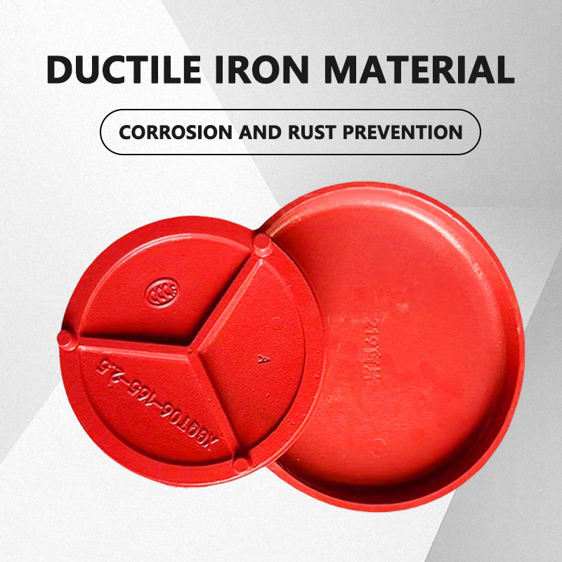 Factory Direct Sales Grooved Pipe Fittings Ductile Iron 1-1/2'' Cap