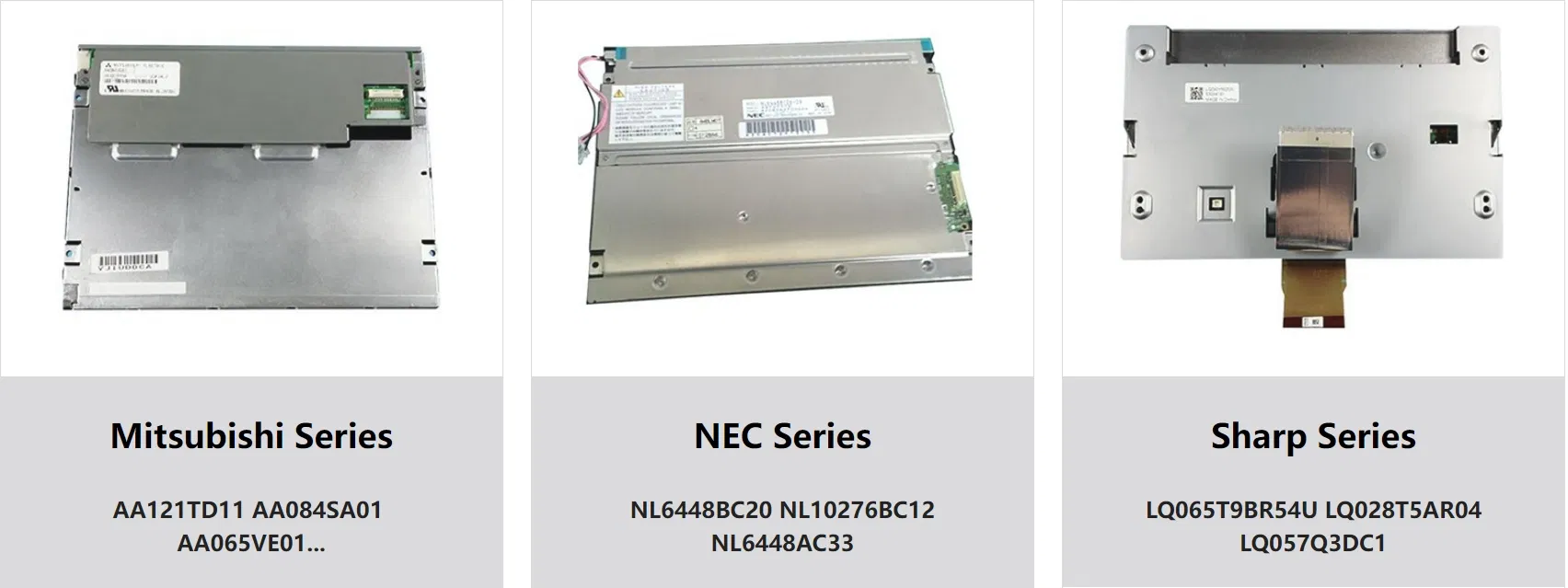 Umsh-8173MD-1t Umsh-8305MD-T 7" Industrial Panel Display for Easy Integration