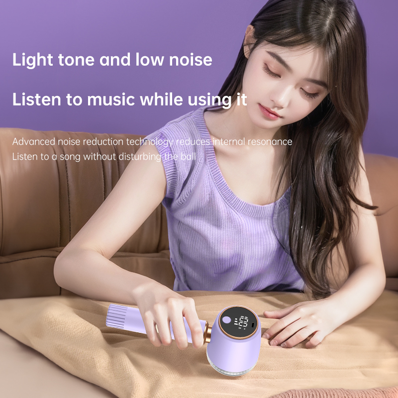 Digital Display Lint Trimmer Hair Shaver Rechargeable Clothes Lint Remover Bristle Ball Remover