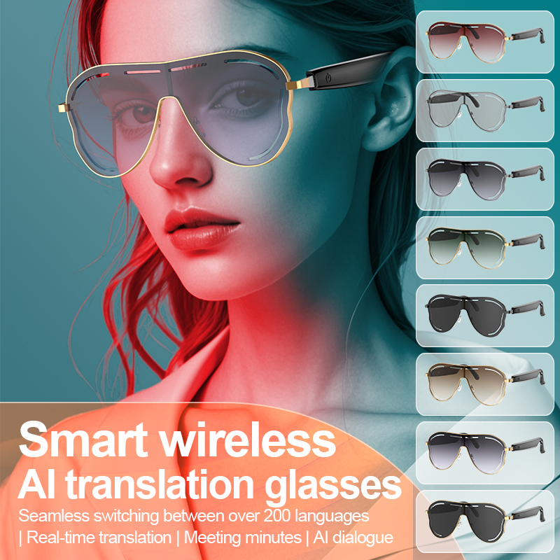 Умные очки с переводчиком и гарнитурой Ai Sunglasses