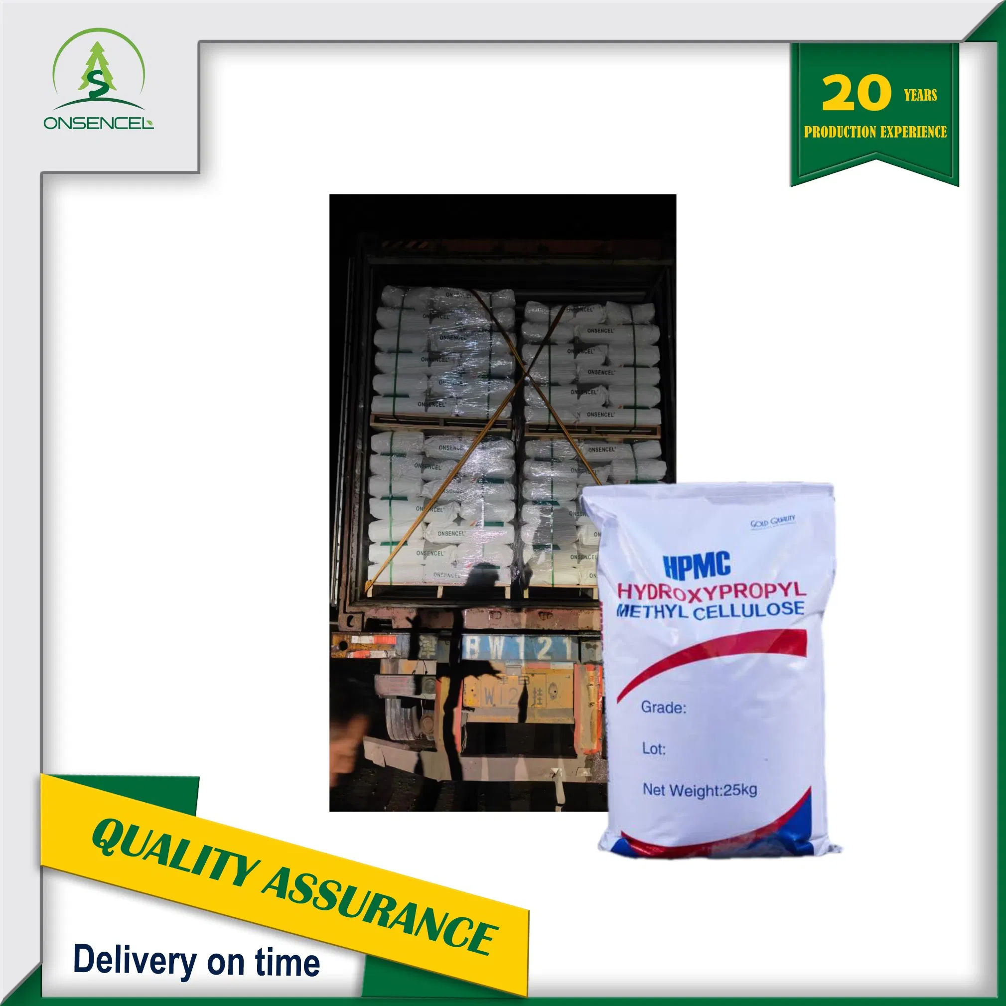 Construction Chemicals Cellulose Ether HPMC Chemicals for Industrial HPMC Tile Adhesive