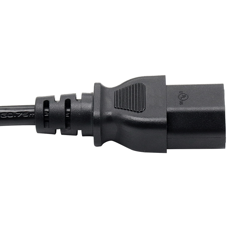 Кабель IEC320 C14-C13+C7, 0.25м