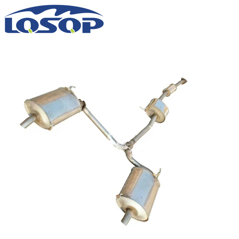 Глушитель выхлопной системы 409 нержавеющая сталь для Honda Accord 6-7 поколения