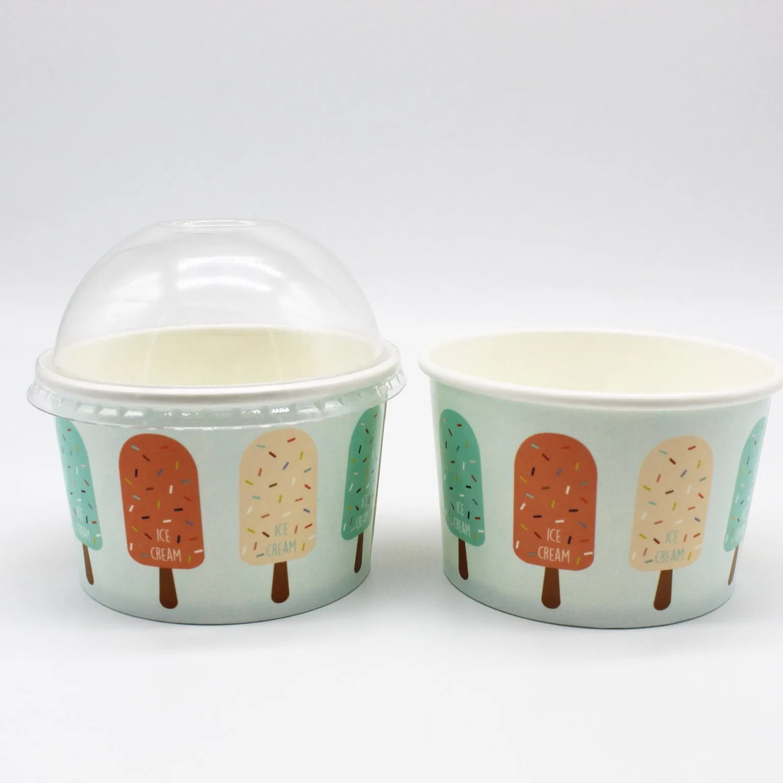 200ml Eco-Friendly Yogurt Ice Cream Paper Cup