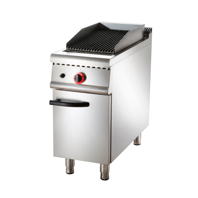 Commercial Electric Double-Tank Fryer with Cabinet