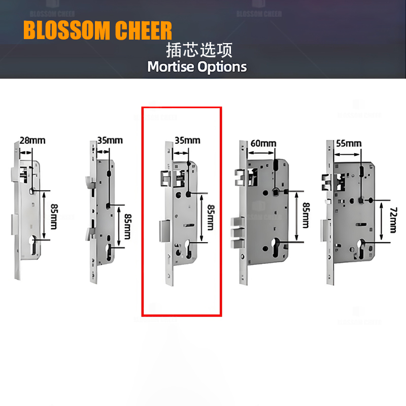 Smart Aluminum Lock with Innovative Broken Bridge Design