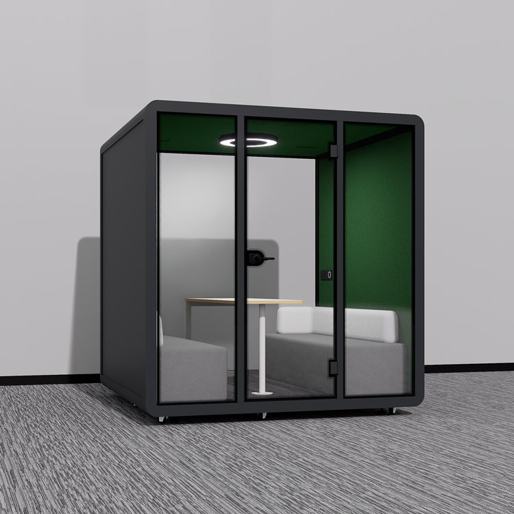 Soundproof Reading Room with Sound-Absorbing Cotton for Library Kindergarten Reading Nook