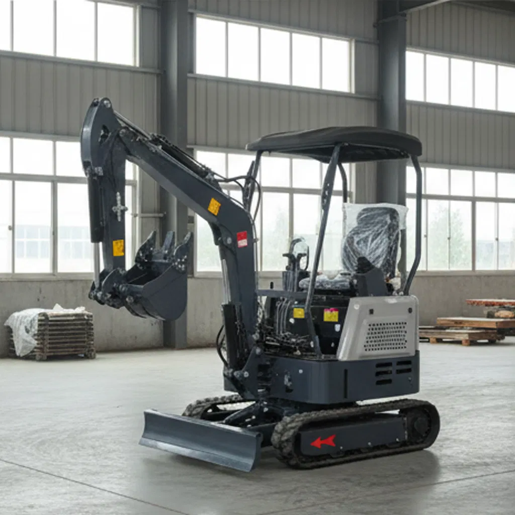 Chinese Free Shipping Mini Excavator 1.7ton with a Best Price