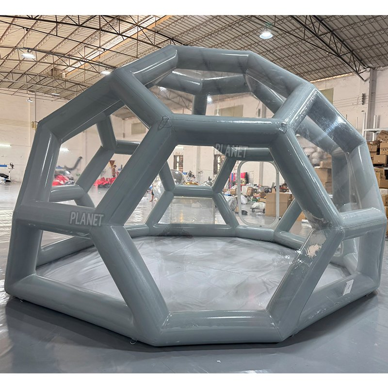 New Style Inflatable Soccer Shape Bubble Tent for Stargazing