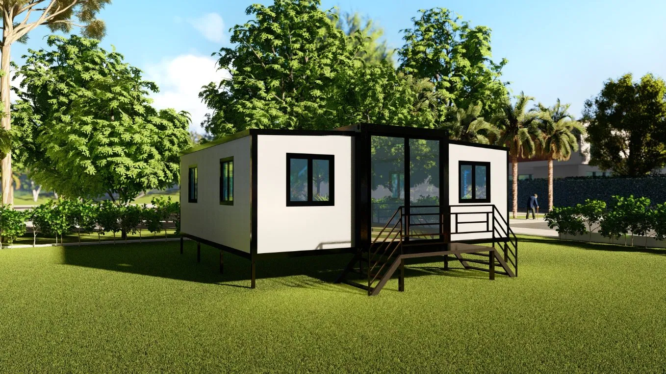 Hurricane Proof 20FT 40FT Prefab Expandable Container House Steel Portable Prefabricated2