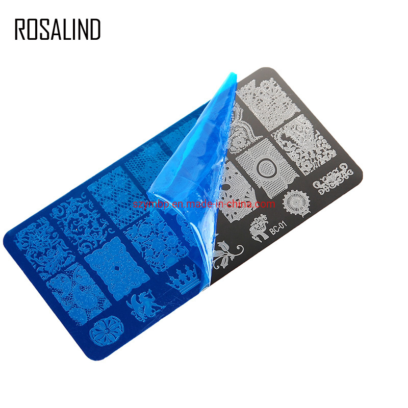 Custom Rich Patterns Exquisite Metal Nail Art Stamping Plate