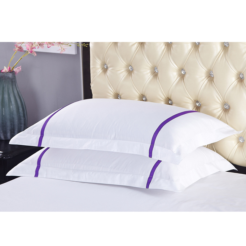 Luxury 100% Cotton Pillow Cover Hotel Satin Pillow Case (JRC312)