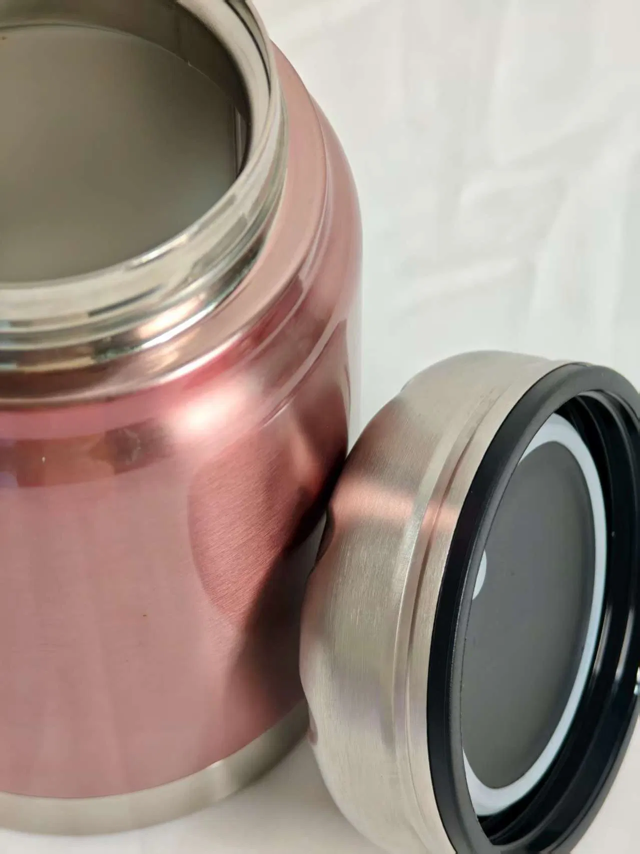 Нержавеющая термокружка с крышкой, 200-350 мл