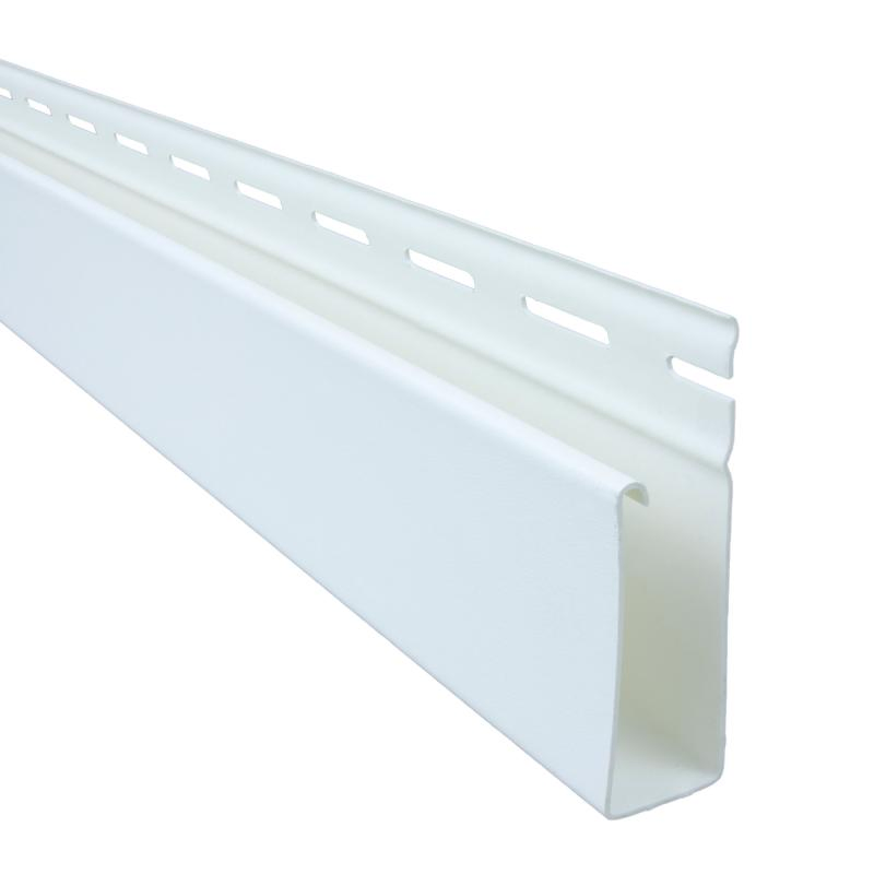 . 017'' Thick Aluminum Soffit J Channel Siding Trim