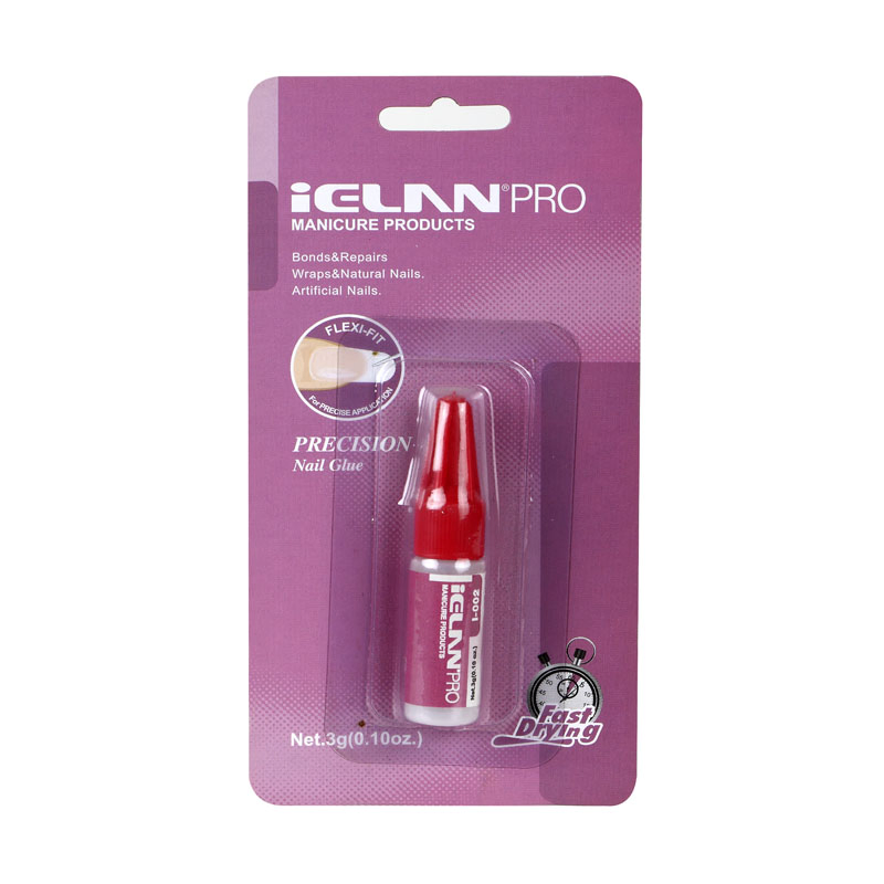 Factory OEM Waterproof Clear Brush on Liquid Super Bond Nail Art Glue