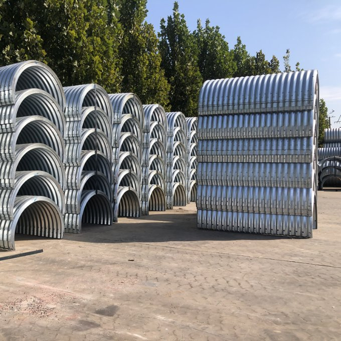 Anticorrosion Corrugated Steel Culvert Pipe
