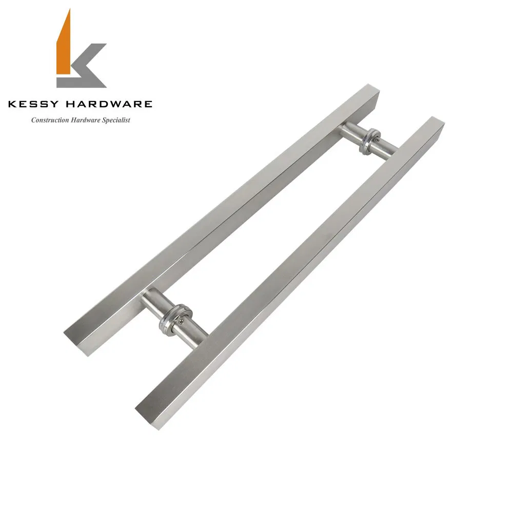 Model Design Handle Building Customized Round Tube Stainless Steel Handle for Hotel