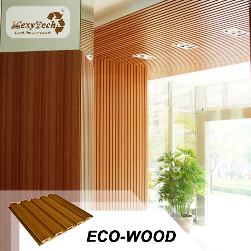Trendy WPC Ceiling, Suited for Bedroom 40*25mm