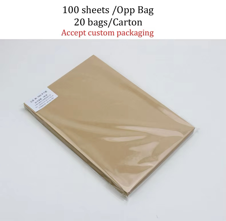 A4 Paper Roll Self-Adhesive Kraft Paper Back Printing for Carton Label