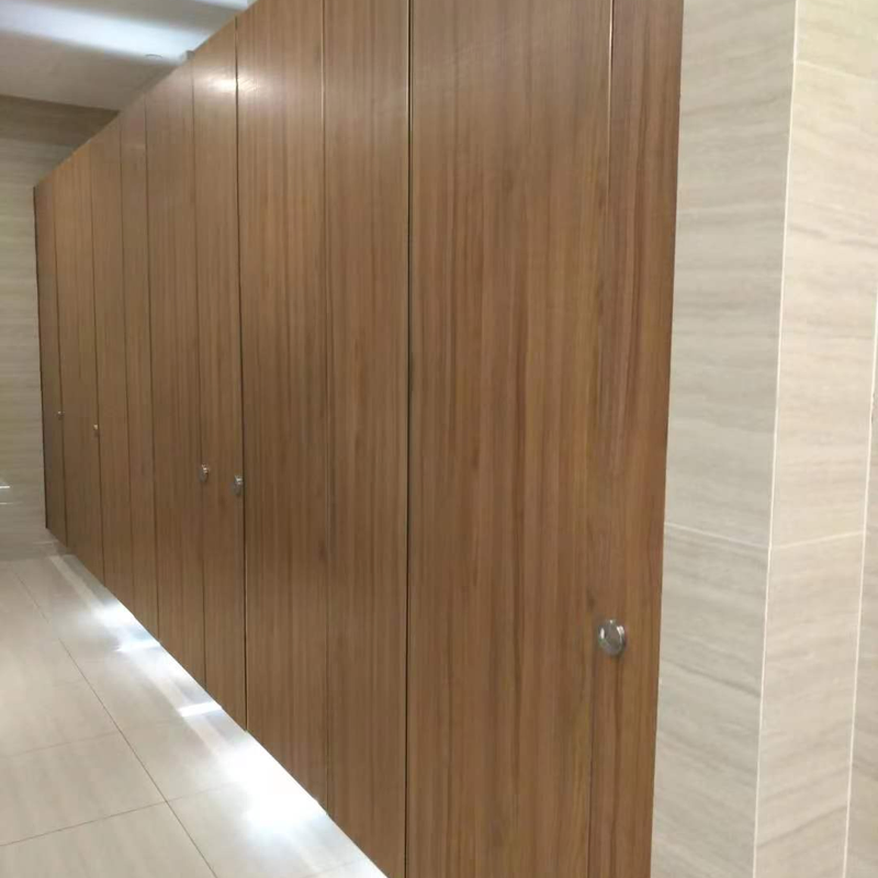 Easy to Clean Waterproof HPL Honeycomb Board Public Toilet Partitions Cubicles
